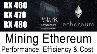 Best Ethereum GPU Mining Performance RX460 RX470 RX480