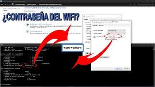 Como ver la contraseña de Wifi de mi PC Windows 10-8-7 (Desde CMD)