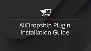 How to install AliDropship plugin