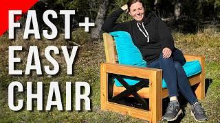 DIY Modern Chair for Indoors or Out | Super Easy Build!