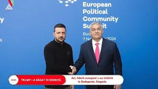 ATENȚIE: Liderii europeni s-au strâns la summit în Budapesta, după alegerea lui Trump