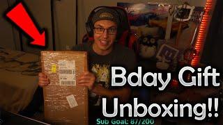 I got GIFTED A "Tergolive" Sign from Ebulantwolf!! Birthday Gift Unboxing