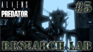 AVP Aliens vs Predator NIGHTMARE Colonial Marine Mission 5: Research Lab | Gameplay Walkthrough