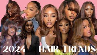 Chocolate Brown Is One Hot Hair Color Trend To Try in 2024 for Black Women and Here's Why....