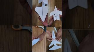 How to make a paper plane ️ #diy #origami #paperplane #papercraft #shorts