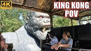 King Kong POV (4K 60FPS), Le Pal Themed Flat Ride | Non-Copyright