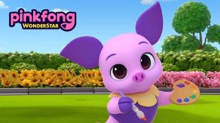 [Pinkfong Wonderstar] Finding Your Finish | Animation & Cartoon For Kids | Pinkfong Hogi