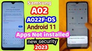 Samsung A02 Frp bypass Android 11/Samsung A022F Frp bypass Android 11/ Galaxy A02 Android 11 Frp