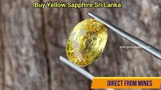 Yellow Sapphire Sri Lanka: Ceylon Yellow Sapphire Price in Sri Lanka and Buy Yellow Sapphire?