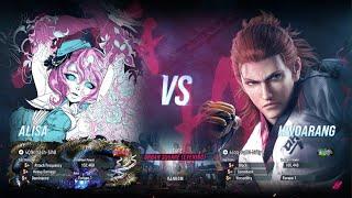 TEKKEN8 Cracked Hwoarang rival match!