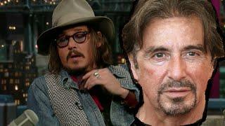 Johnny Depp e la barzelletta di Al Pacino - Letterman Show [SUB ITA]