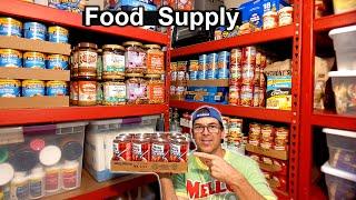 Food Supply Bunker $7,000 Prepper Storage Room