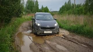 Kia sportage qle in mud (light offroad (very light))