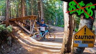 CAN A BUDGET HARDTAIL MTB SURVIVE WHISTLER BIKE PARK??