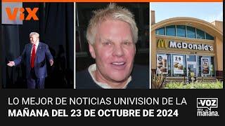 Lo mejor de Noticias Univision de la mañana | miércoles 23 de octubre de 2024