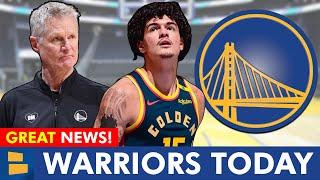 The Warriors Just Got GREAT NEWS After Win vs. Pistons…