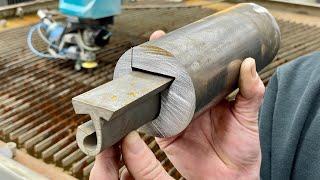 I Test The Most Powerful Waterjet, And Cut This!