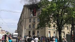 пожар на стачек 44