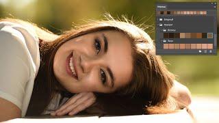 Образцы цвета в Photoshop CC 2020