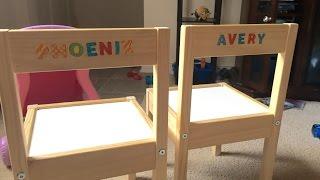 PERSONALIZED CHAIRS! | DAY 179