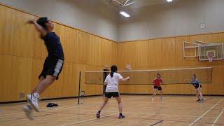 INSANE Badminton Highschool Tournament