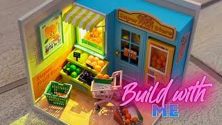 DIY Miniature Dollhouse / Robotime Fruit Market 