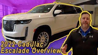 2022 Cadillac Escalade Premium Luxury ESV Overview | Smail Cadillac