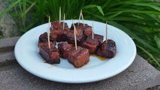 #157 pork belly burnt ends - ztracený bůček