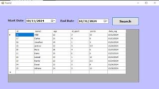 VB.net tutorial How to Search data in SQL server database between two dates using stored procedure