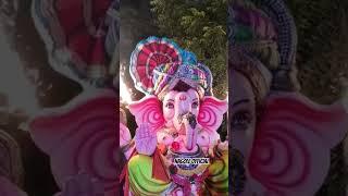 Ganesh Lighting 2023 | Ganesh Shobha Yatra 2023 | #hyderabadganesh #ganeshvisarjan #shorts