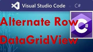 Alternating Row Backcolor of DataGridView Winforms C# | AlternatingRowsDefaultCellStyle