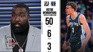 NBA TODAY | "Wemby is the best young player in the NBA!" - Perk on  Spurs win over Wizards 139-130