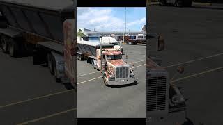 Parking / Парковка: Peterbilt 389 (Graphics test/Тест графики) .#АTS#Shorts#AmericanTruckSimulator