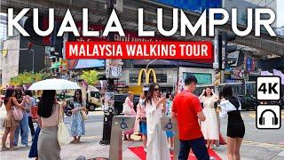 KUALA LUMPUR, Malaysia  4K Walking Tour | Bukit Bintang City Center