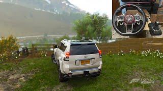 Forza Horizon 4 Toyota Land Cruiser Prado Review steering wheel flashfire suzuka 900r gameplay