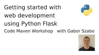 Getting started with web development using Python Flask