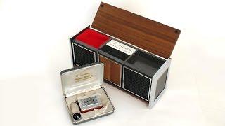 MICRO transistor radio with SPEAKER BOX! EXCELLENT, at collectornet.net