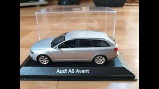 Diecast AUDI A6 Avant 1;43 Scale  MINICHAMPS. Автомодели.Обзор