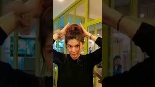 Easy Messy Bun Hairstyle 7 of 10 Easy Hairstyles Series | HairByKamal #shorts #hairdiy #easyhair