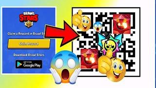 FREE GIFT QR CODE  QR CODE BRAWL STARS  BRAWL STARS QR CODE