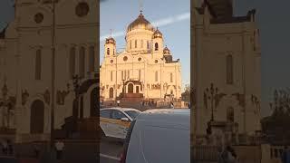 Moscow. The main Russian Orthodox Church of Christ the Savior.