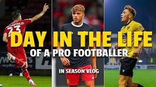 My Life as a PRO FOOTBALLER in the UK (IN SEASON VLOG)