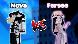 NovaExility vs Fer999 | Blox Fruits PVP