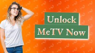 How can I watch MeTV for free?