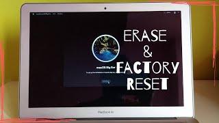 How to Erase and Factory Reset MacBook Air /PRo in 2021 ?