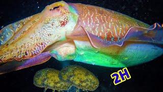 Unexpected Discovery of Giant Ghost Squid at New Diving Spot - Huge Lobster Catch!