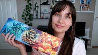 ASMR Unboxing World of Warcraft War of the Elements TCG