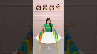 IQ Challenge | Who Will Move the Bottles with Fewer Touches?