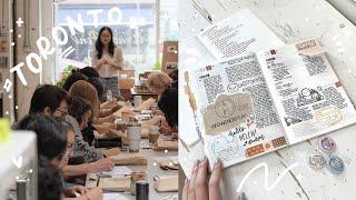 I Taught A Doodling & Journaling Workshop  | Wonder Pens, Toronto Vlog