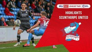 HIGHLIGHTS | Scunthorpe United vs Crawley Town